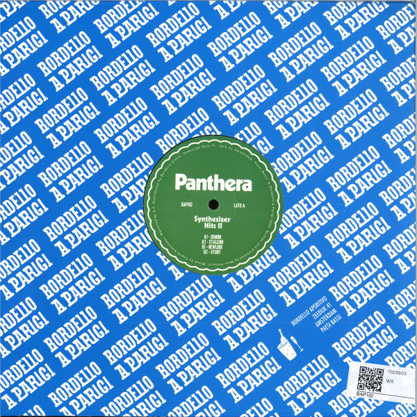 Panthera (3) : Synthesizer Hits II (12", EP)