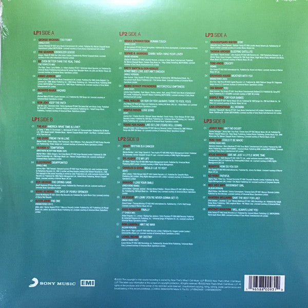 Various - Now Yearbook '92 — back sleeve