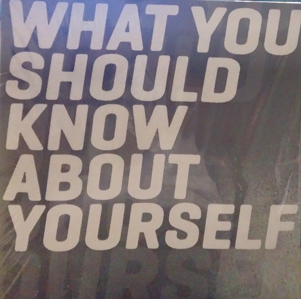 NX1 - What You Should Know About Yourself — front sleeve
