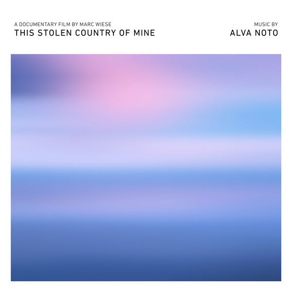 Alva Noto - This Stolen Country Of Mine — front sleeve