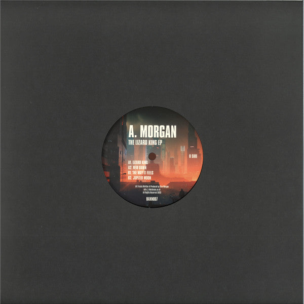 A.Morgan - The Lizard King EP — front sleeve