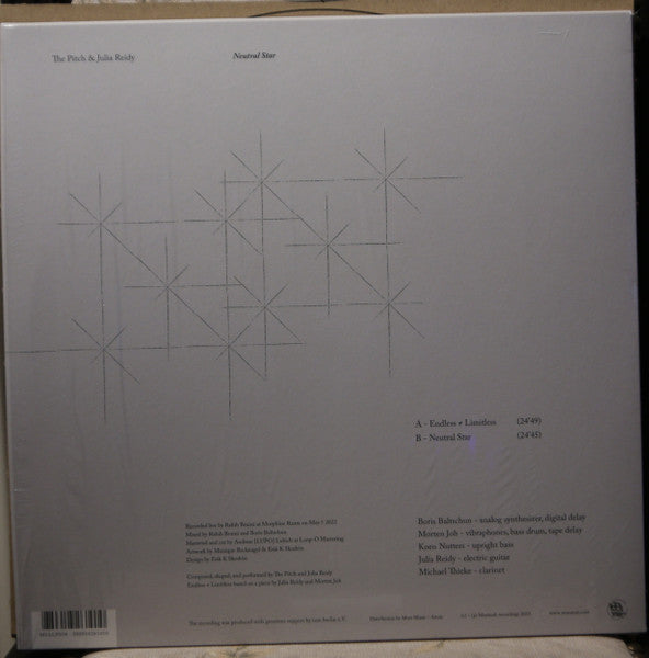 The Pitch & Julia Reidy - Neutral Star — back sleeve