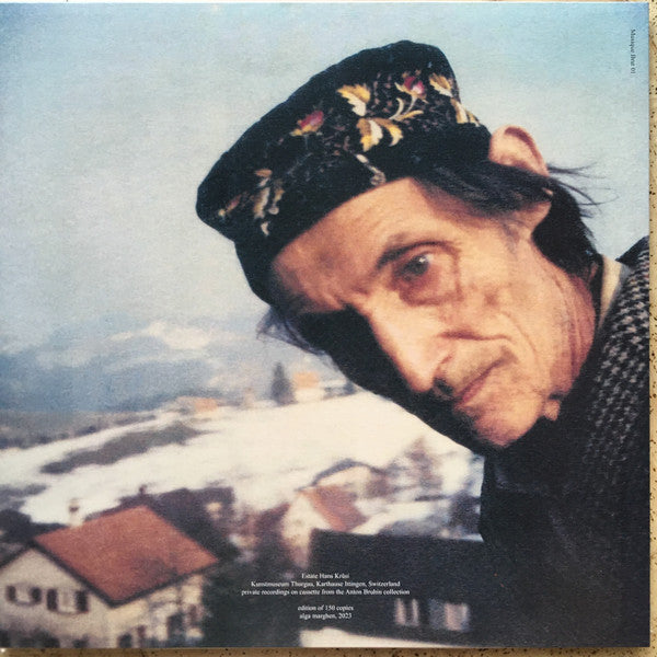 Hans Krüsi - EX HK. — back sleeve