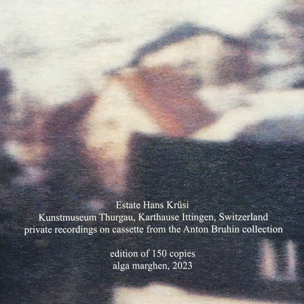 Hans Krüsi : EX HK. (LP, Ltd, RP)