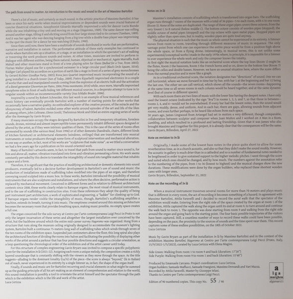 Gavin Bryars, Massimo Bartolini : In Là (LP, Album, Dlx, Ltd, Num)
