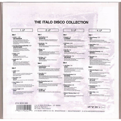 Various : The Italo Disco Collection (4xLP, Comp, Ltd, RE)