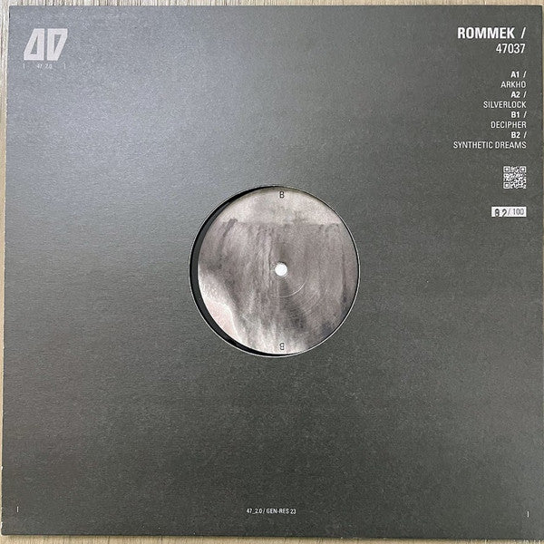 Rommek : 47037 (12", EP, Ltd, Num)