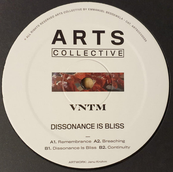 VNTM : Dissonance Is Bliss (12", EP)