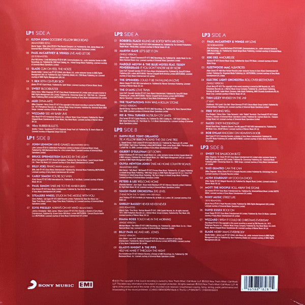 Various - Now Yearbook '73 — back sleeve
