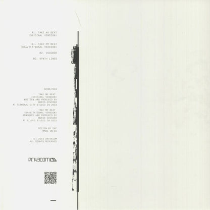 Boris Divider : Take My Beat (12", EP, Ltd, Sil)