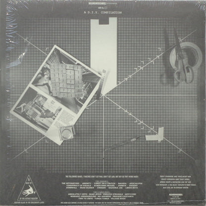 Various : They Don't Get Paid, They Don't Get Laid, But Boy Do They Work Hard! (A D.I.Y. Compilation) (LP, Album, Comp)