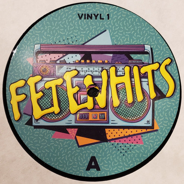 Various : Fetenhits - The Real 90s (4xLP, Comp)