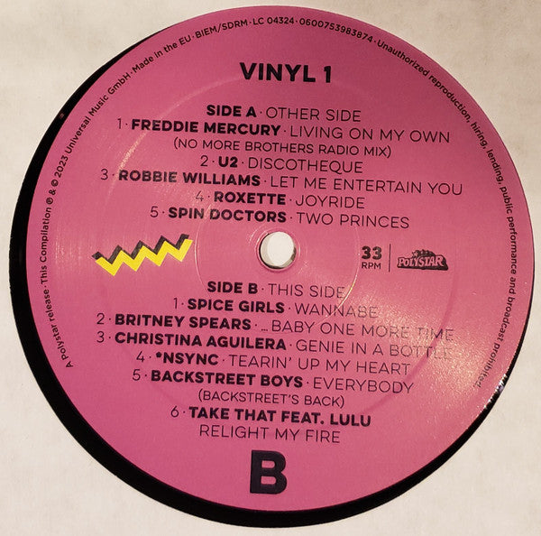 Various : Fetenhits - The Real 90s (4xLP, Comp)