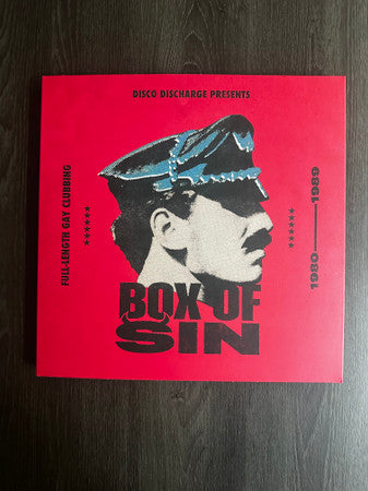 Various : Disco Discharge Presents Box Of Sin (Full-Length Gay Clubbing 1980—1989) (4xLP, Comp + Box)