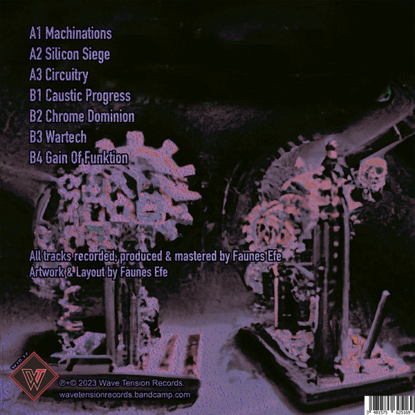 Filmmaker  - Machinations — back sleeve