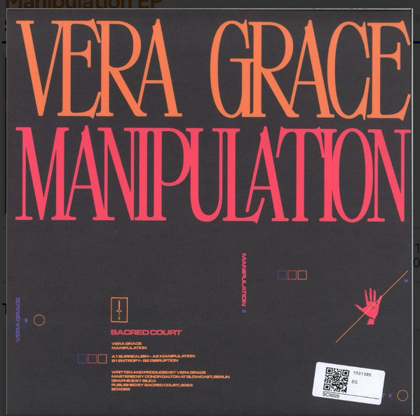 Vera Grace  - Manipulation — back sleeve