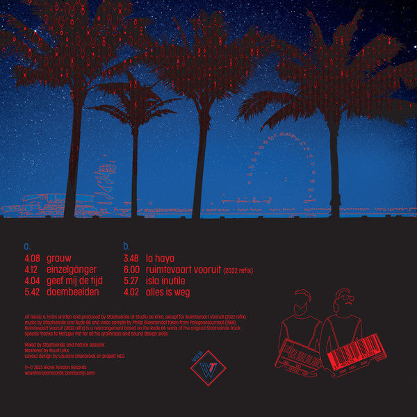 Staatseinde : De Nieuwe Golf (LP, MiniAlbum, Ltd)