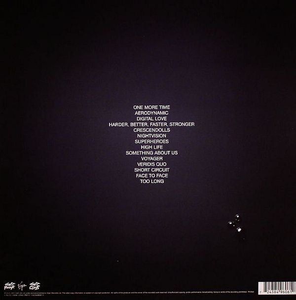 Daft Punk - Discovery — back sleeve
