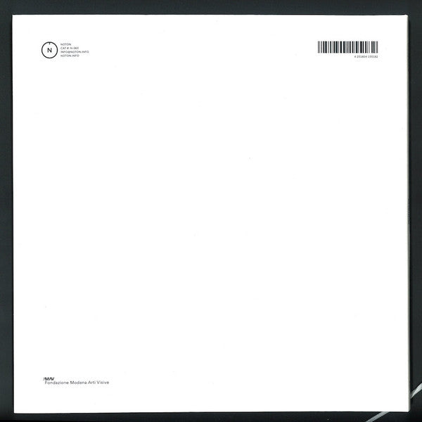 Carsten Nicolai - Ray Collector — back sleeve