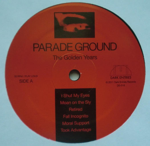 Parade Ground - The Golden Years — back sleeve
