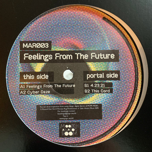 Salar Ansari - Feelings From The Future — front sleeve