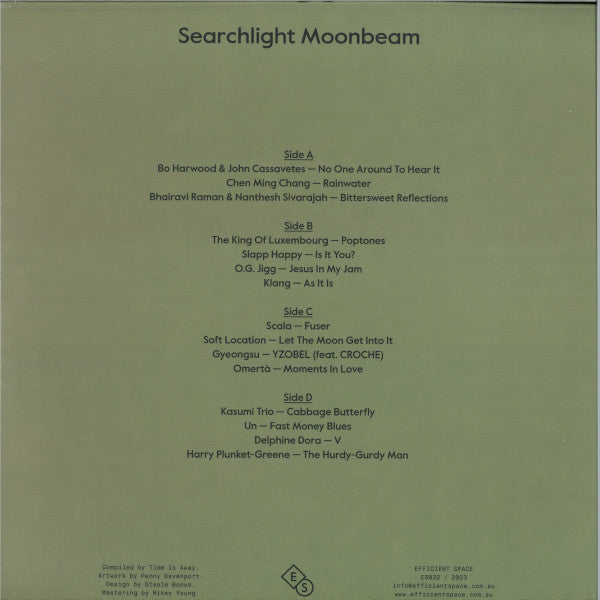 Various - Searchlight Moonbeam — back sleeve