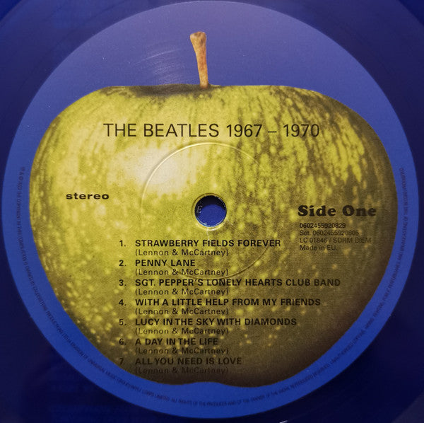 The Beatles : 1967-1970 (3xLP, Comp, Ltd, RE, RM, Hal)