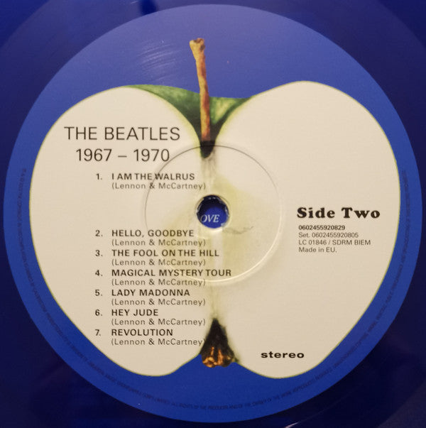 The Beatles : 1967-1970 (3xLP, Comp, Ltd, RE, RM, Hal)