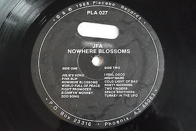 JFA* : Nowhere Blossoms (LP, Album)