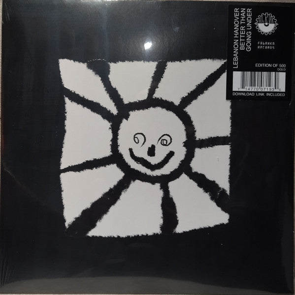 Lebanon Hanover - Better Than Going Under b/w Kyiv — front sleeve