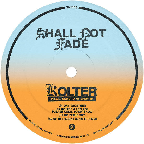 Kolter  - Please Come To My Show EP — front sleeve