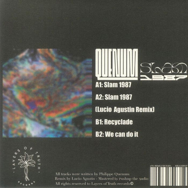 Quenum - Slam 1987 — back sleeve