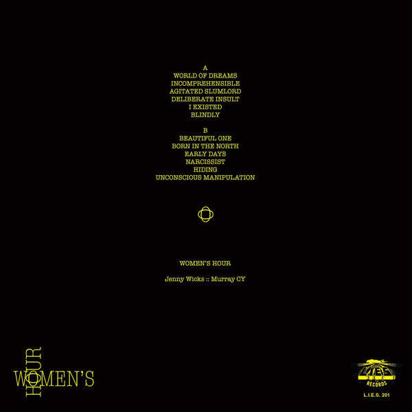 Women's Hour - Women's Hour — back sleeve