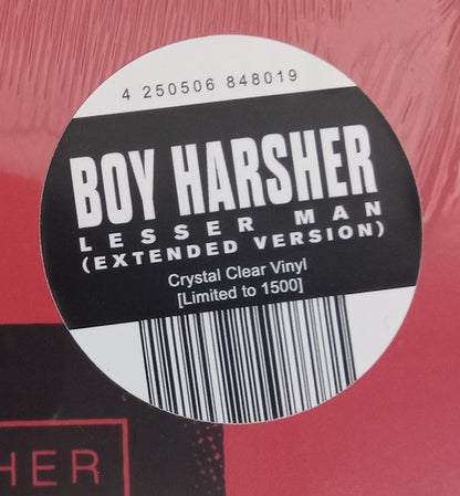 Boy Harsher : Lesser Man EP (Extended Version) (12", EP, Ltd, RE, Cry)