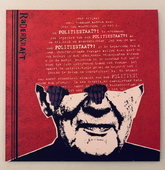 Raderkraft : Politiestaat?! (12", MiniAlbum, Ltd)
