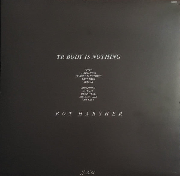 Boy Harsher : Yr Body Is Nothing (LP, Album, Ltd, RE, Cle)