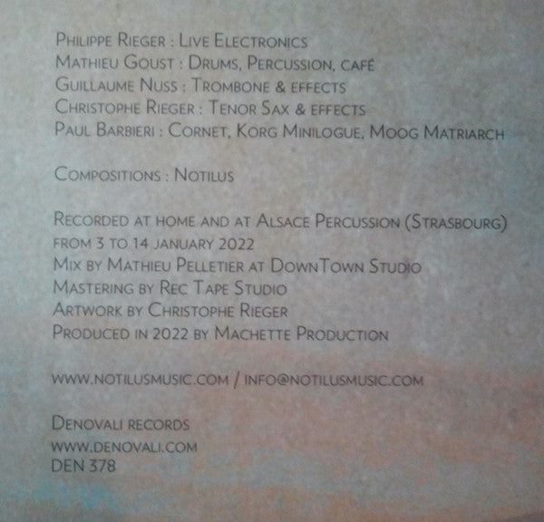 Notilus : II (LP, Album, Ltd, 180)