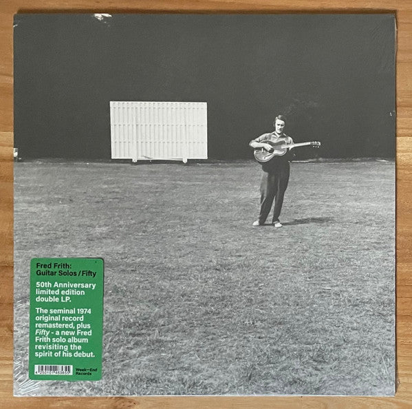 Fred Frith - Guitar Solos / Fifty — front sleeve