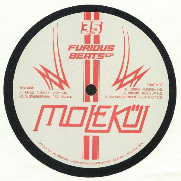 Various : Furious Beats EP (12", EP, Comp)