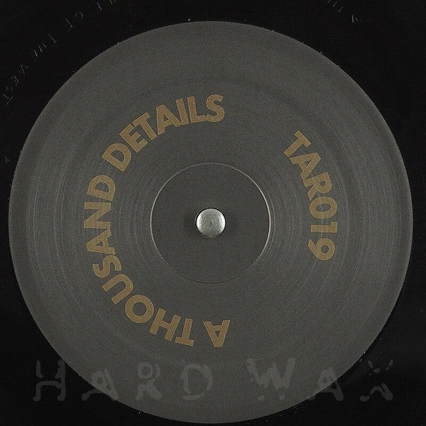 A Thousand Details - TAR 19 — front sleeve