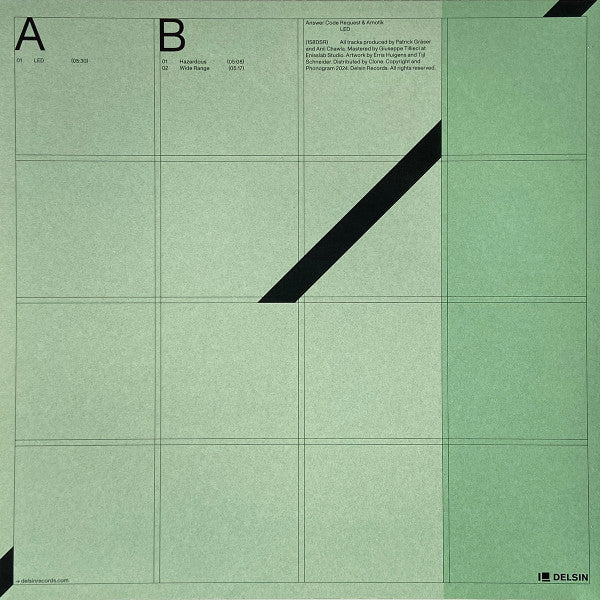 Answer Code Request & Amotik - LED — back sleeve