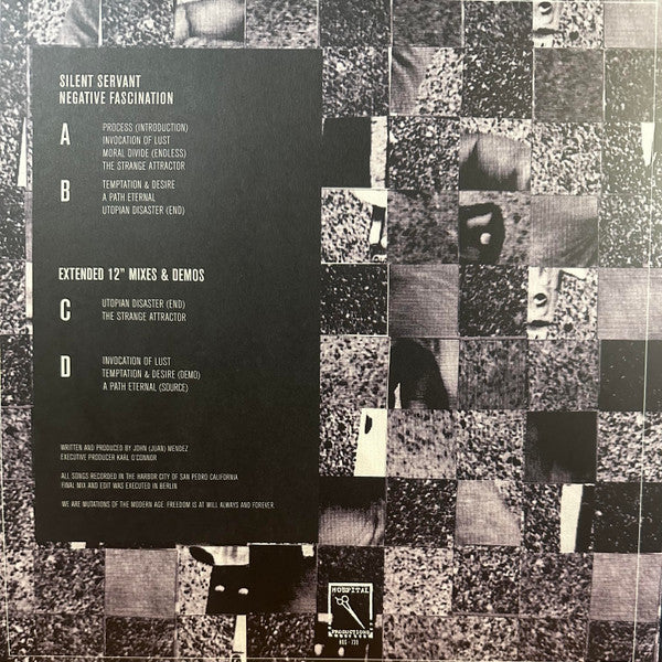 Silent Servant : Negative Fascination (Expanded) (2xLP, Ltd, Cle)