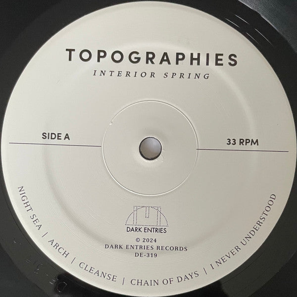 Topographies : Interior Spring (LP, Album)