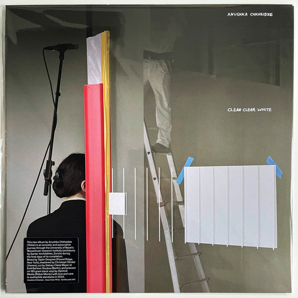 Anushka Chkheidze - Clean Clear White — back sleeve