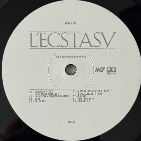 Tiga And Hudson Mohawke : L'Ecstacy (2xLP, Album)