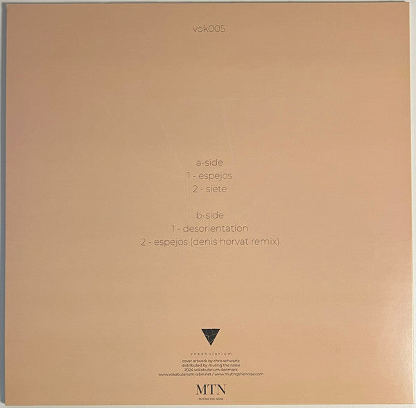Agustin Giri - Espejos (12", EP) (Mint (M))