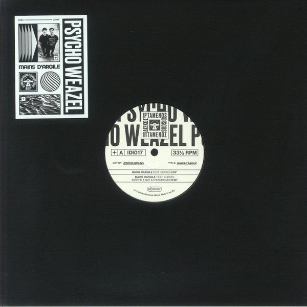 Psycho Weazel - Mains D'Argile — back sleeve