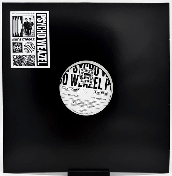 Psycho Weazel : Mains D'Argile (12", Ltd, Num)