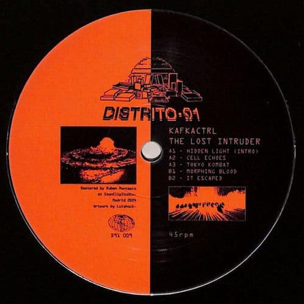 KafkaCtrl - The Lost Intruder — back sleeve