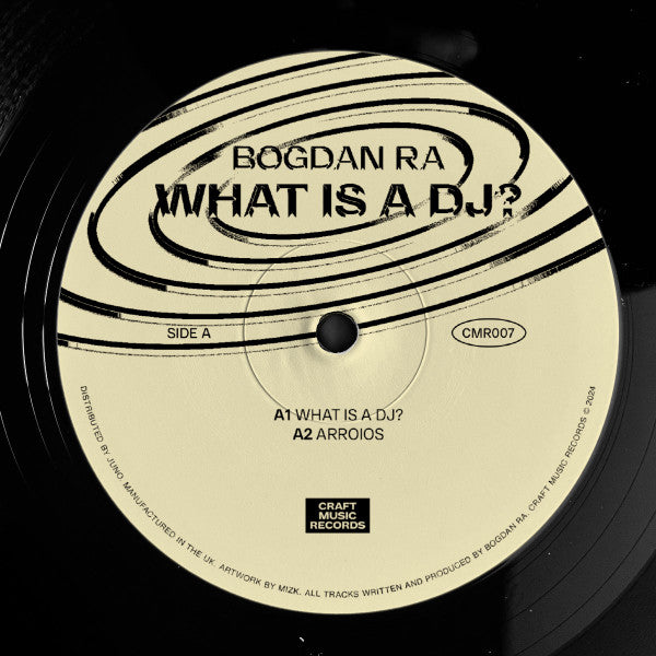 Bogdan Ra - What Is A DJ? — front sleeve